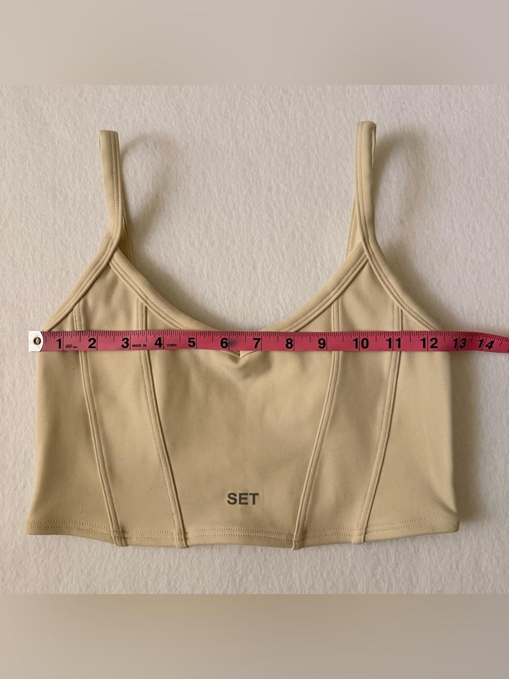 Set Active x Aimee Song LUXFORM Song Bra Crema Size M - Picture 3 of 6